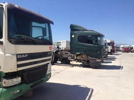 Desguace Málaga Camión Hermanos Romero instalaciones y vehículos 10