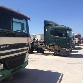 Desguace Málaga Camión Hermanos Romero instalaciones y vehículos 10
