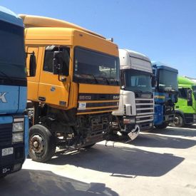 Desguace Málaga Camión Hermanos Romero instalaciones y vehículos 13